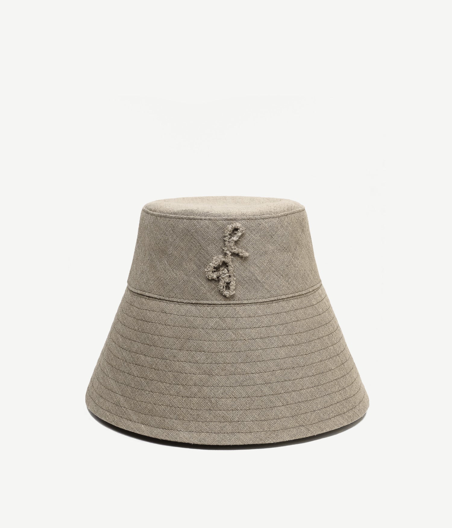 LINEN HAT IN KHAKI